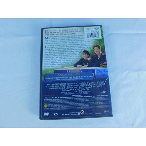 Molly An American Girl on the Home Front DVD Full Length Movie Family War Drama - Picture 6 of 9
